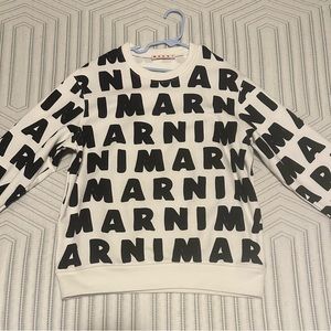 Boys marni logo sweater